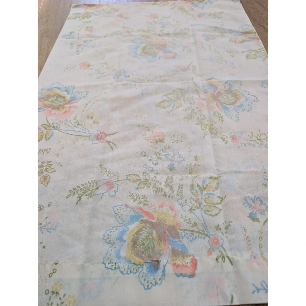 VTG THOMASTON STD PILLOWCASE NO IRON MADE IN THE USA